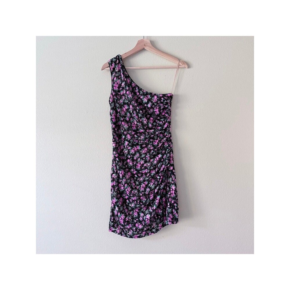 Dress The Population One-Shoulder Mini Dress Size S